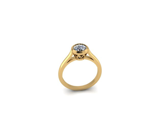 18K Diamond Ring