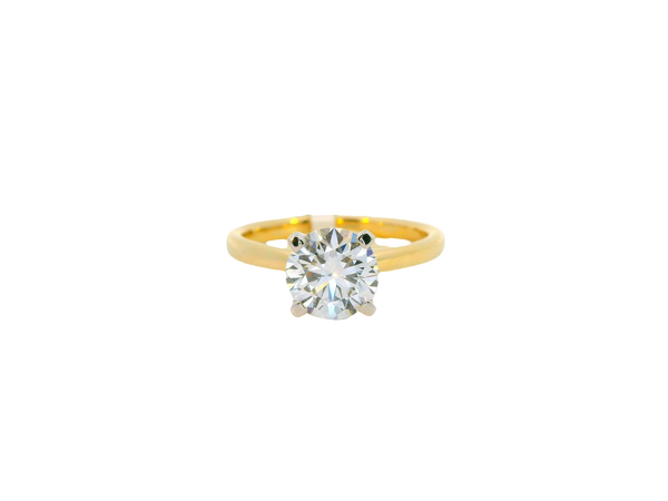 18K Engagement Ring 1.17 ct.