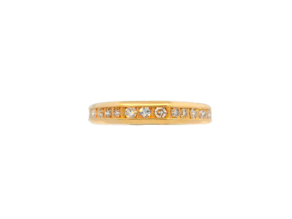 14K Yellow Gold Diamond Ring