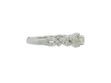 14K White Gold Canadian Diamond Ring