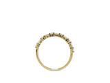 10K Yellow Gold Baguette Diamond Ring