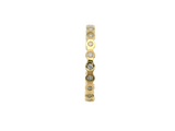 14K Yellow Gold Eternity Diamond Ring