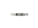 18K White Gold Channel Set Diamond Ring