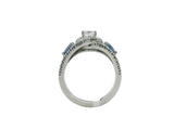 14K White Gold Ring