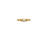 10K Yellow Gold Wavy Ring