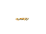 10K Yellow Gold Wavy Ring