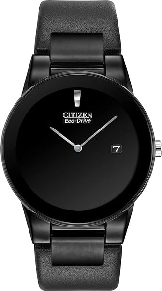 Citizen Axiom Eco-Drive Leather Strap Model No. AU1065-07E