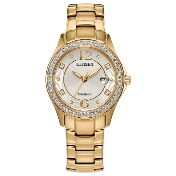 Citizen Crystal Eco Drive Ladies Watch Model No. FE1147-79P