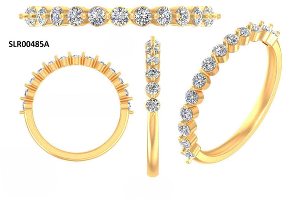 White Gold Diamond Band