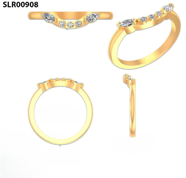 White Gold Diamond Band