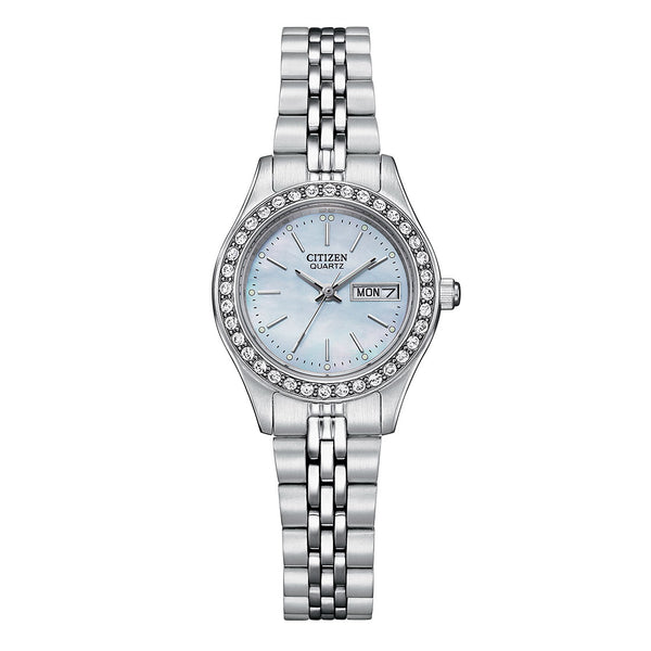 Citizen Quartz Ladies Watch Blue Dial Model No. EQ0530-51N