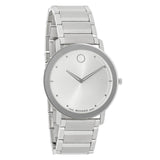 Men's Sapphire Silver Dial Steel Bracelet Watch Model No. 0606881