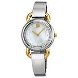Ladies Linio Mother of Pearl Dial Two-Tone Stainless Steel. Watch model # 0606552