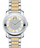 Ladies Movado Bold Silver Dial Two-tone Watch. Model # 3600256