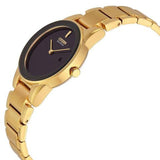 Men's Citizen Axiom Black Dial Gold-tone Watch. Model No. AU1062-56E