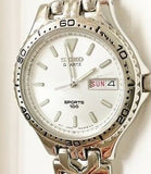 Seiko Men's SGG453 Retro Quartz 100M Analog Watch 7N43 7B30