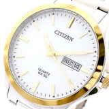 Men's Citizen BI5024-54A New Quartz White Dial Wrist Watch